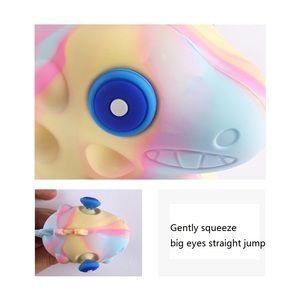 2023 Pinch Pinch Dinosaur Shape Ball Educational Toy Rat Pioneer Bubble Ball Cute Silicone 3d Decompression Ball - Product Image 3