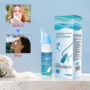 High Concentration Hypertonic Seawater Solution <strong>Nasal</strong> <strong>Spray</strong> for Rhinitis and <strong>Nasal</strong> Discomfort Natural Herbs Comfortable Relief - Product Image 6