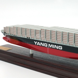 Mô hình thuyền quy mô thủ công của nhà máy o.a.s 1:1000 quy mô tùy chỉnh 35cm Yang Ming Mô hình tàu container để vận chuyển Quà Tặng - Product Image 2