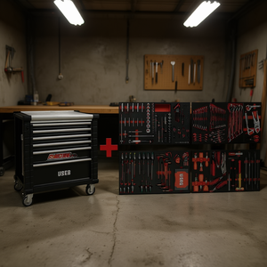 Coffret d'outils 519 Rs6 4Nmm avec armoire à roulettes et kit d'outils pour usage en atelier - Product Image 2