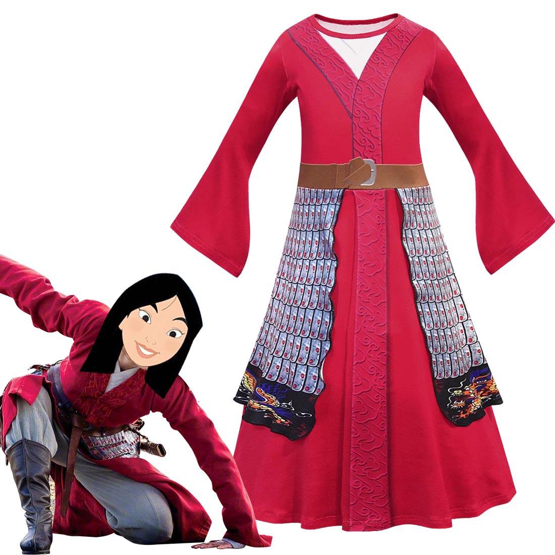 Mulan 2020 Mulan Outfits Fantasia Infantil De Princesa Hua Mulan
