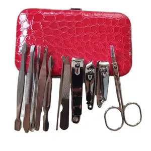 11 pcs persoonlijke schoonheidsverzorging manicure kit voor nail salon en relatiegeschenk
