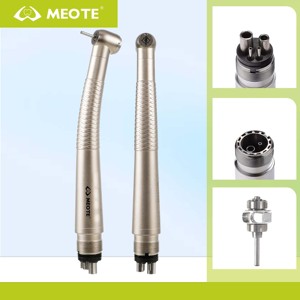 Pièce à main dentaire à roulement en céramique Moteurs à turbine à air Tête à contre-angle 4 voies de pulvérisation 4 voies antidérapantes 2 trous 4 trous - Product Image 3