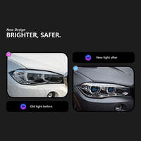 Pour BMW X5 F15 2014-2018 |   Ensemble de phares à LED de style laser avec feux de jour (DRL) et clignotants séquentiels