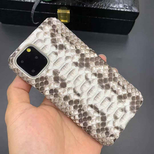 Ốp điện thoại da rắn thật cao cấp, chống sốc, làm thủ công, dành cho Iphone 11 12 13 14 15 16 Pro Max - Product Image 3