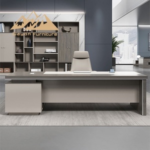 Modernización de gama alta CEO Escritorio Boss Muebles de oficina Mesa Gerente Escritorio ejecutivo - Product Image 2