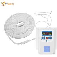 Usine directe 220V Silicone stockage à froid dégivrage fil de chauffage conducteur solide isolation en caoutchouc entrepôt frigorifique fil chauffant