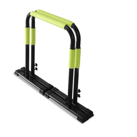 Barres de dips et barres parallèles réglables, portables, en acier, avec mousse haute densité, écologiques, durables, pour entraînement complet à domicile ZJFIT