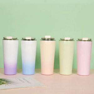 Gradient 550ml Double Wall Travel Coffee Stainless Steel Vacuum Insulation with Cover and Insulation <b>Drum</b> 2000Ml Water Bottle - Product Image 4