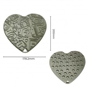 Heart Shape Lick Pet Food Slow Feeding Plate for <b>Dogs</b> Cats Anti Slip Treat <b>Mat</b> Durable Dishwasher Safe Pad <b>Bowl</b> - Product Image 2