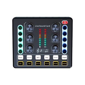 Tarjeta de Sonido USB Profesional Watford para Transmisión en Vivo, Grabación en Teléfono, Computadora y PC, para Estudios Caseros y Podcasting - Product Image 1