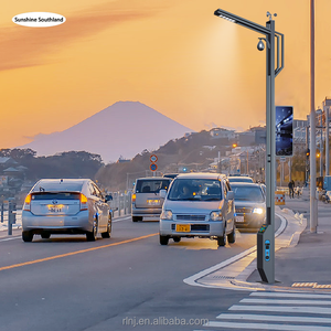 IoT Smart Street <b>Light</b> 5G Smart <b>Pole</b> With LED Display Screen PM2.5 Monitor Multi-functional City Lighting SML-2 IOT City Smart S - Product Image 5