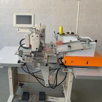 Mesin Jahit Label Industri Programmable Lockstitch untuk Manufaktur Pakaian TOPSEW TS-2210-VC-LB