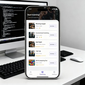 Iot Digital Indoor Cycling Training Analysesysteem Wetenschappelijke Fitness Software Data Monitoring Competitief Niveau Aanpasbaar - Product Image 2