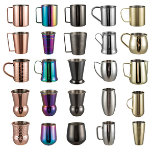 Tazza Moscow Mule in Acciaio Inox Martellato Personalizzata, 350ml 500ml, Bicchiere per Cocktail in Metallo - Product Image 5