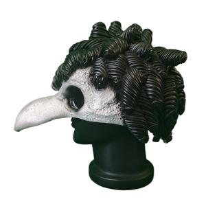 Maschera da Corvo Little Nightmares, Casco Integrale per Cosplay Animale, Costume di Halloween, Accessorio per Feste in Maschera - Product Image 4