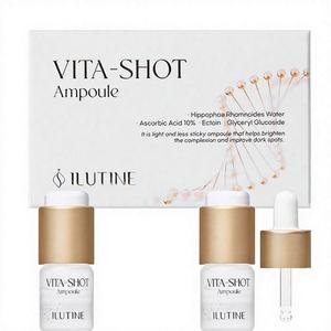 Ampolla Iluminadora y Blanqueadora con Ácido Hialurónico y Ácido Ascórbico para el Cuidado Facial Antienvejecimiento - Tratamiento Coreano de 2 Semanas - Product Image 1