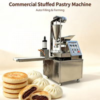 Machine automatique de formage et d'enrobage pour la production de gâteaux de lune, de maamoul et de biscuits aux dattes pour la pâtisserie