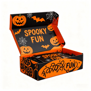 Giấy gợn sóng đặc biệt hộp hallowmas ưa thích Goth phù thủy trang trí quà tặng bao bì tùy chỉnh vận chuyển hộp bưu phẩm cho tất cả các thánh ngày - Product Image 5