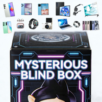 Boîte surprise électronique 3C de haute qualité, boîte mystère aléatoire avec 5 produits intelligents 3C : téléphone intelligent, montres, tablette, ordinateur portable