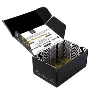 Thân Thiện Với Môi Tái Chế Giày Bao Bì Hộp Biểu Tượng Tùy Chỉnh In Ấn Hộp Các Tông Cho Giày Dép Bán Lẻ Và Vận Chuyển - Product Image 5