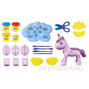 Zhengguang arc-en-ciel cheval <span class=keywords><strong>pâte</strong></span> <span class=keywords><strong>à</strong></span> <span class=keywords><strong>modeler</strong></span> Slime <span class=keywords><strong>pâte</strong></span> <span class=keywords><strong>à</strong></span> <span class=keywords><strong>modeler</strong></span> jouet argile enfants jouet ensemble jouer <span class=keywords><strong>maison</strong></span> kit de bricolage - Product Image 5