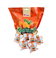 Barres de céréales aux amandes LIBRA NutriNut 195g, biscuit compressé, saveur noisette, texture croustillante, boost d'énergie, qualité premium