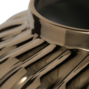 Vaso Scultoreo in Ceramica con Coperchio per Arredamento Casa, Soggiorno, Camera da Letto, Esposizione su Tavolo - Product Image 5