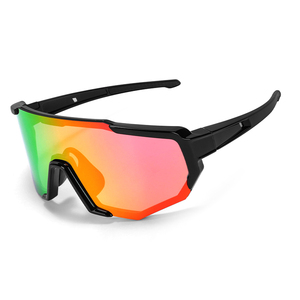 Lunettes de soleil de sport unisexes légères avec logo personnalisé, certifiées CE, polarisées UV400, anti-buée, photochromiques, monture TR90, OTG, OEM, cyclisme - Product Image 4