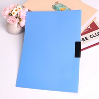 Carpeta de Archivos en Forma de L Personalizada, Organizador de Documentos de Plástico para Oficina y Material Escolar, Logotipo Personalizado, Papelería Minimalista