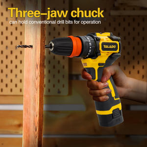 Kit de destornillador de Taladro Inalámbrico de cabezales múltiples de velocidad variable sin escobillas personalizable accesorio de taladro de ángulo recto/compensado OEM - Product Image 2