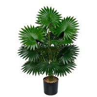 Arbres artificiels Monstera Bonsai personnalisés pour la décoration intérieure et extérieure avec des plantes artificielles en plastique vert palmier et des oliviers artificiels