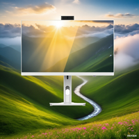 Original de fábrica de 24 pulgadas LED de escritorio I3 I5 I7 CPU AIO ordenador para juegos con cámara web de negocios todo en uno PC