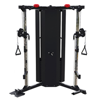 Appareil de musculation multifonctionnel à double poulie pour entraînement complet du corps, barre de traction, machine de musculation pour la maison