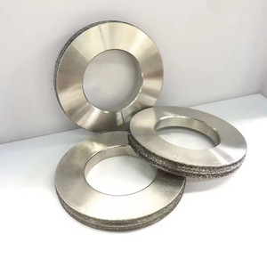 ล้อเจียร CBN ชุบด้วยไฟฟ้าขนาด8นิ้วสำหรับงานกลึงไม้/ขัดหินให้ละเอียด - Product Image 1