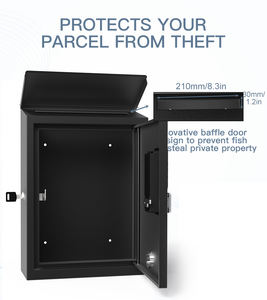 <span class=keywords><strong>Buzón</strong></span> <span class=keywords><strong>de</strong></span> pared residencial moderno con cerradura inteligente <span class=keywords><strong>Digital</strong></span>, <span class=keywords><strong>buzón</strong></span> <span class=keywords><strong>de</strong></span> correo - Product Image 3