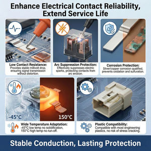 ウォリモアECG 50電気接点グリースNLGI 2 SAE低接触抵抗耐腐食性広温度範囲-45〜150℃スイッチ用 - Product Image 2