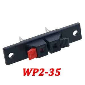 Connettore a <span class=keywords><strong>2</strong></span> Posizioni con Terminale a Molla per Altoparlanti Audio, Presa a Clip WP2-<span class=keywords><strong>35</strong></span>/WP2-203/WP2-204 - Product Image 6