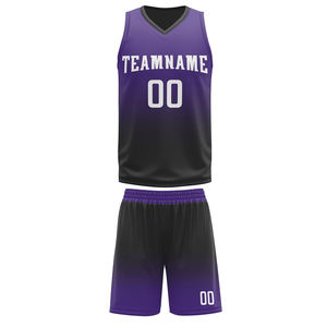 Vêtements de sport respirants pour le basketball, tenue d'entraînement, nouvelle collection, uniforme de basketball en vente en ligne, fabriqué en usine. - Product Image 5