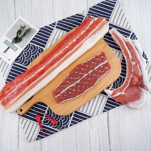 เนื้อหมูปลอม ชิ้นซี่โครงหมู ชิ้นท้องหมู ของตกแต่งเหมือนจริง ทำจาก PVC ยี่ห้อ KANGNING สำหรับตกแต่งหน้าร้านในวันฮาโลวีนและวันขอบคุณพระเจ้า - Product Image 5
