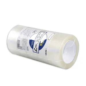 Packing Tape Packaging Tape Factory Packing OPP Carton Sealing Transparent BOPP Sticky Box Package Clear Adhesive Tape