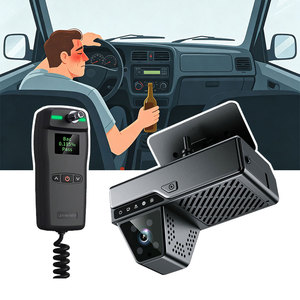 Caméra embarquée multifonction 4G pour prévenir les accidents liés à la conduite en état d'ébriété, éthylotest, testeur d'alcoolémie - Product Image 1