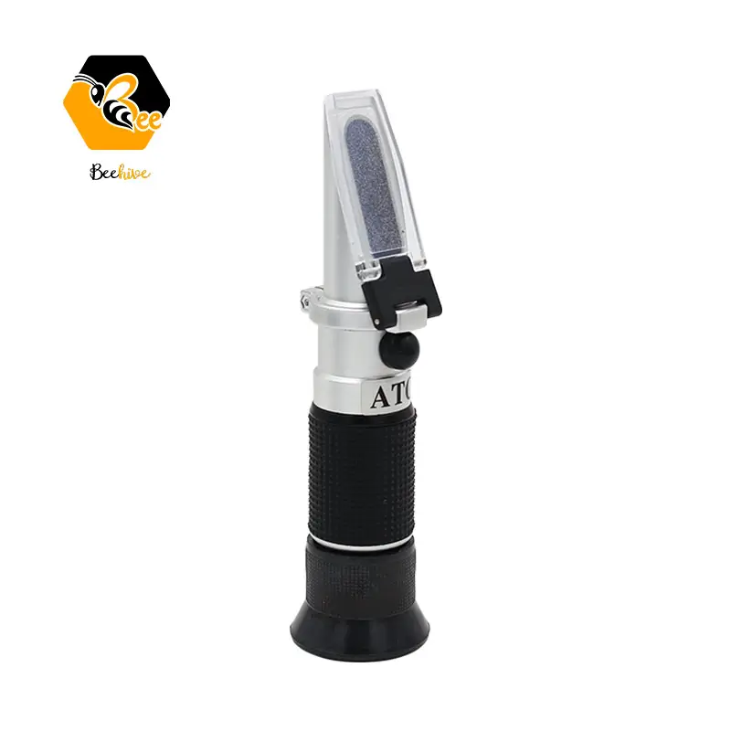 Wholesale High Accuracy 58~92% Brix Convenient Hand Held Honey Refractometers for Sale Brix Meter Refractometer