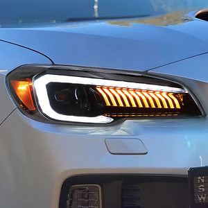 Conjunto de Faros Delanteros LED para <span class=keywords><strong>Subaru</strong></span> <span class=keywords><strong>Impreza</strong></span> <span class=keywords><strong>WRX</strong></span> 2008-2020, Luz Intermitente Secuencial, Plug and Play, Accesorios para Automóviles - Product Image 2