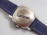 Reloj de Buceo de Lujo con Caja de Titanio, Superluminoso, Automático, Cristal de Zafiro, Deportivo, Resistente al Agua 300M