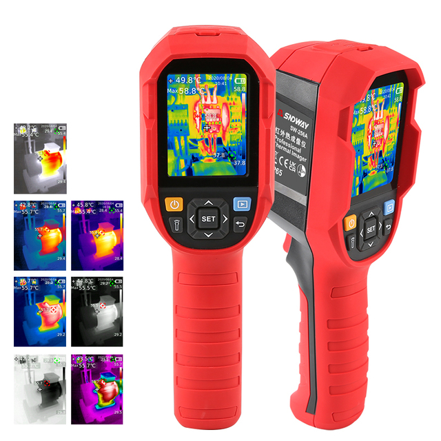 Sndway Handheld Thermal Imaging Camera and Long Range Thermal Imaging for Wildlife and Security With Digital Imaging