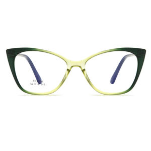Thời trang thoải mái TR90 thiết kế Cat Eye Kính mắt <span class=keywords><strong>Frames</strong></span> đối với phụ nữ LADIES tất cả các ngày mặc - Product Image 1