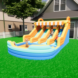 <span class=keywords><strong>Parco</strong></span> Acquatico <span class=keywords><strong>per</strong></span> <span class=keywords><strong>Bambini</strong></span> Adatto <span class=keywords><strong>per</strong></span> Feste all'Aperto e in Giardino, Scivolo Gonfiabile <span class=keywords><strong>per</strong></span> <span class=keywords><strong>Bambini</strong></span> Più Grandi - Product Image 5