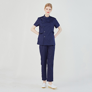 Uniformes Médicos Personalizados para Enfermeras de Hospital, Diseño de Manga Corta Suave y Elástico, Uniformes de Enfermería de Nuevo Diseño para Médicos - Product Image 5