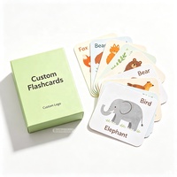 Cartes mémoire écologiques en papier pour enfants, jeux et apprentissage personnalisés pour enfants